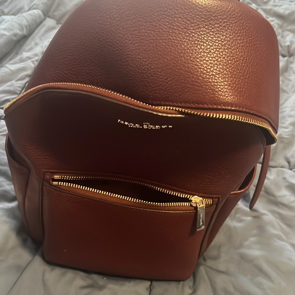 Kate Spade medium dome backpack in cherrywood. Good condition! - Picture 6 of 8